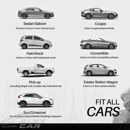 Apex Custom Fit Dashboard Mat Cover For Sedan, Hatchback, , MPV, Truck, SUV etc.1
